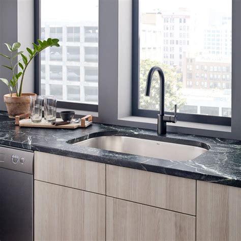 As the #1 faucet brand in north america, moen offers a diverse selection of thoughtfully designed kitchen and bath faucets, showerheads, accessories, bath safety products, garbage disposals and kitchen sinks for residential and commercial applications each delivering the best possible. Moen 7565BLS Align One-Handle Pulldown Kitchen Faucet ...