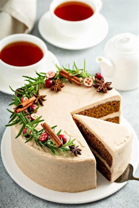 Gingerbread Cake With Cream Cheese Frosting Novice Chef