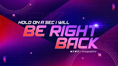Twitch Be Right Back Wallpapers