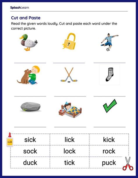 Ccvc Words Worksheets For Kids Online Splashlearn