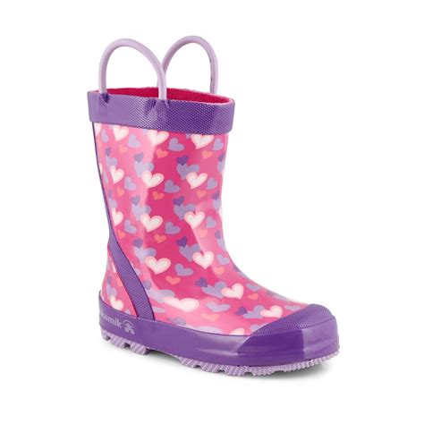Kamik Girls Lovely Rain Boot Pink