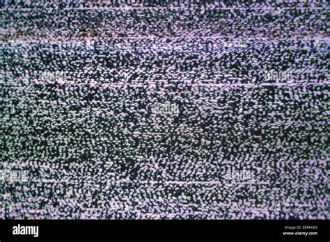 Tv Static Noise Hi Res Stock Photography And Images Alamy
