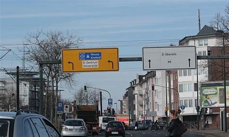 Düsseldorf Wersten Verkehrsbeeinträchtigungen Durch Optimierung Der