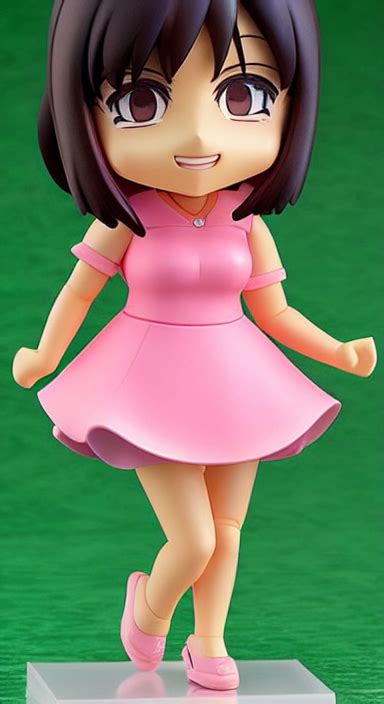 Prompthunt Leni Robredo An Anime Nendoroid Of Leni Robredo In Pink Dress Figurine Detailed