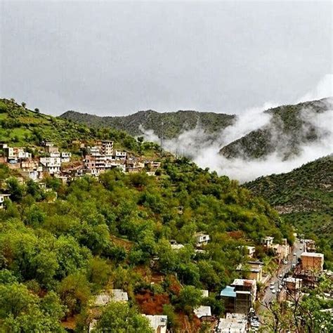 The Beautiful Kurdish City Of Nowdeshah In The Province Kirmaşan