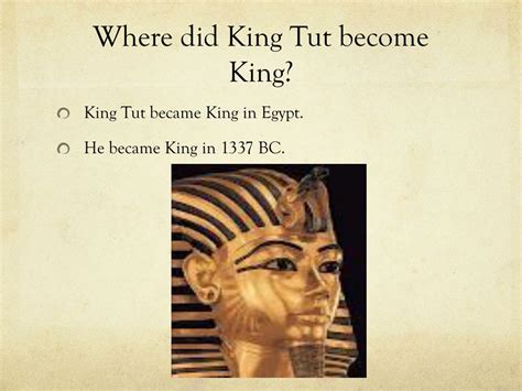Ppt Tutankhamun Powerpoint Presentation Free Download Id6444810