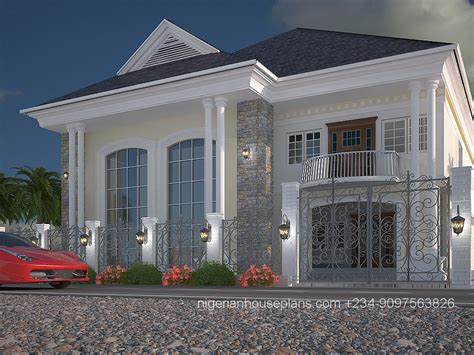 I highly recommend this company to anyone who wants a creative custom home built but doesn't want to pay too much for the drawing and ideas. 5 Bedroom Duplex (Ref: 5011) - NigerianHousePlans