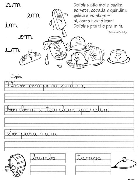 Atividades Aprender Escrever Com Letra Cursiva Alfabetização Infantil Tudo Se Transforma