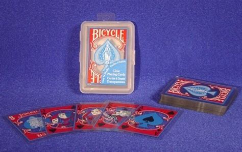 Bicycle playing cards is a brand of playing cards. Bicycle Clear Plastic Poker Playing Cards New | eBay