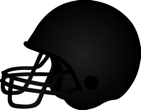 Black Football Helmet Png Png Image Collection