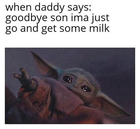 Baby Yoda Goodbye Meme 10lilian