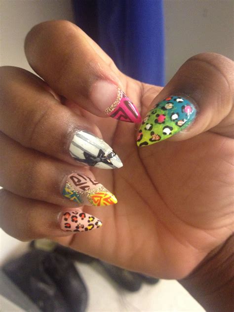 Pin By Jasmine Waters On Pretty Nails Hair And Nails Funky Nails