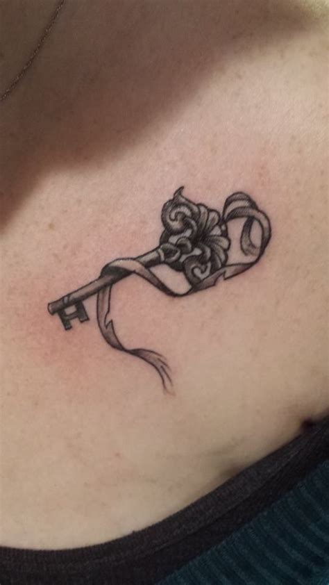 Victorian Key Tattoo By Lily Fitch At Born This Way