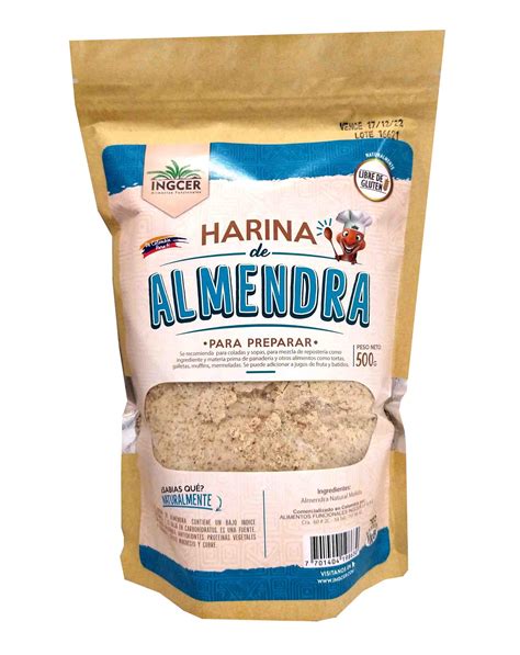 Harina De Almendras G Ingcer Alimentarte Saludable