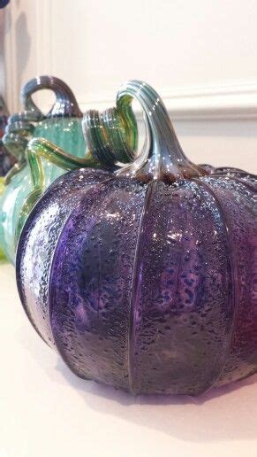 Purple Pumpkin Glass Pumpkins Purple Pumpkin Gorgeous Glass