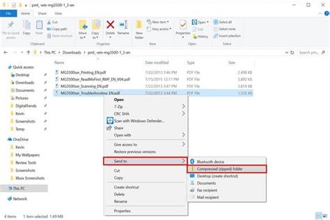 How To Zip Files In Windows 10 Tutorial Gadgetswright