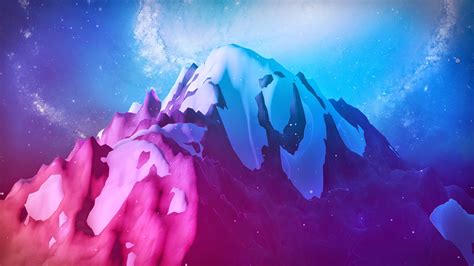 Adobe Photoshop Mountain Snow Landscape Artwork Digital Art Milky
