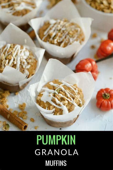 Pumpkin Granola Muffins That Are Flourless Gluten Free And Prepped In