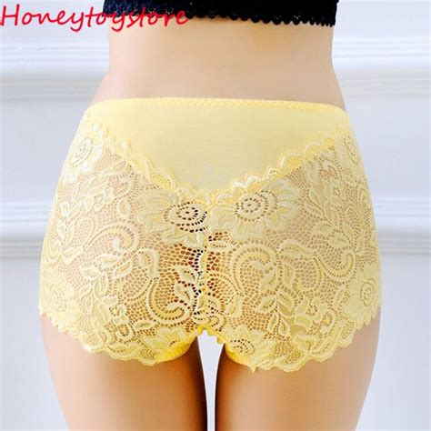 Lace Flat Angle Sexy Panties Hollow Jacquard Sexy Underwear Women
