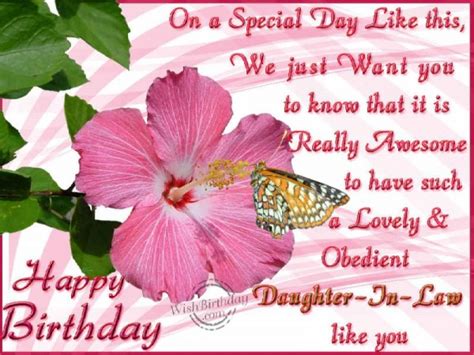 May you overcome every problem life throws your way, and may you always be confident in the face of adversity. Birthday Wishes For Daughter In Law - Birthday Images ...