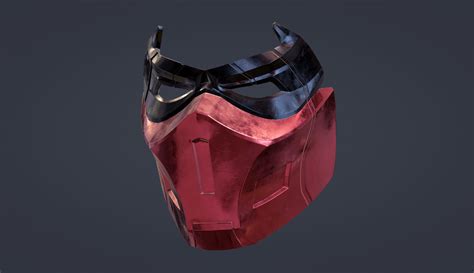 Assassin Red Hood Mask 3d Model 3d Printable Cgtrader