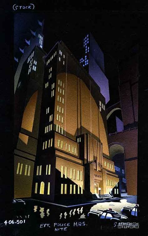Batman The Animated Series Background Art Album On Imgur Art Deco