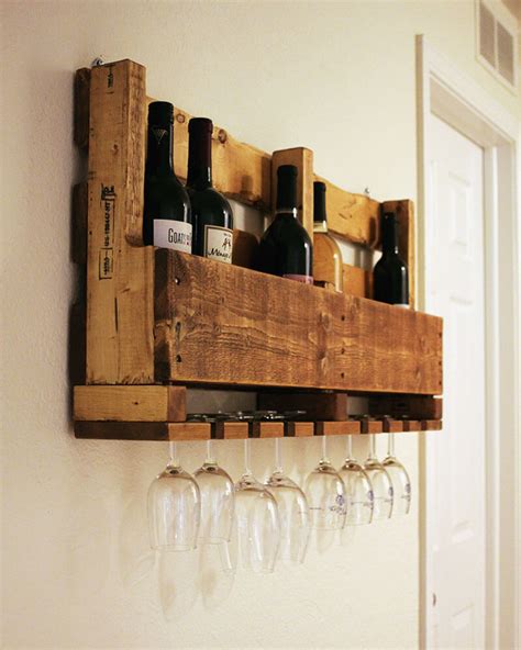 Diy Wine Rack From A Pallet And Possibly Dinosaurs
