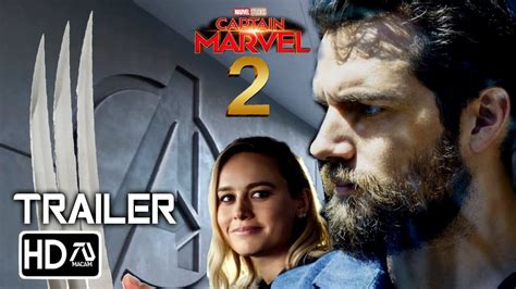 The Marvels Captain Marvel 2 2023 Trailer 2 Wolverine Brie