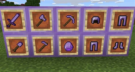 Purple Diamonds 114 Minecraft Pe Texture Packs