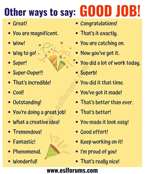 Good Job Synonym 48 Fantastic Ways To Say Good Job English
