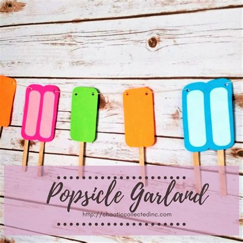 This Cute Lil Popsicle Garland Is Totally Perfect For All Of Your