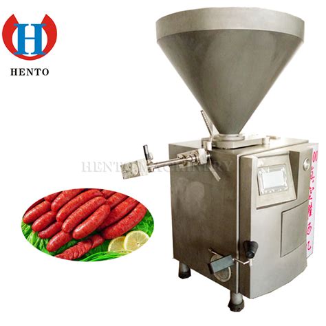Full Stainless Steel Vacuum Sausage Filler Machine China Sausage