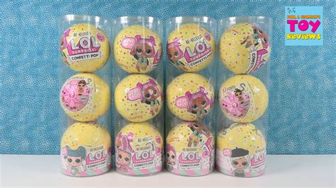 Lol Surprise Re Released Confetti Pop 3 Pack Blind Bag Doll Unboxing