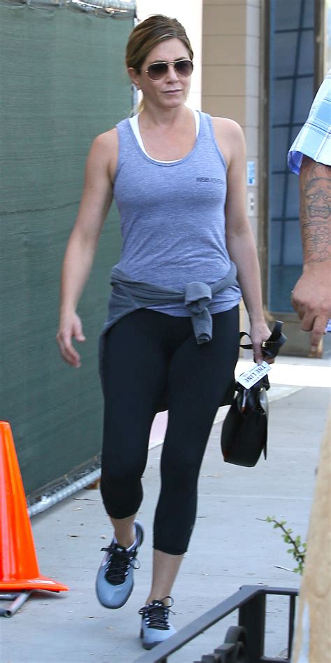 Jennifer Aniston Takes Casual Wear To New Heights In This Tight