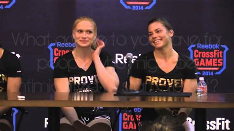 Julie Foucher 3rd Place 2014 Crossfit Games Youtube