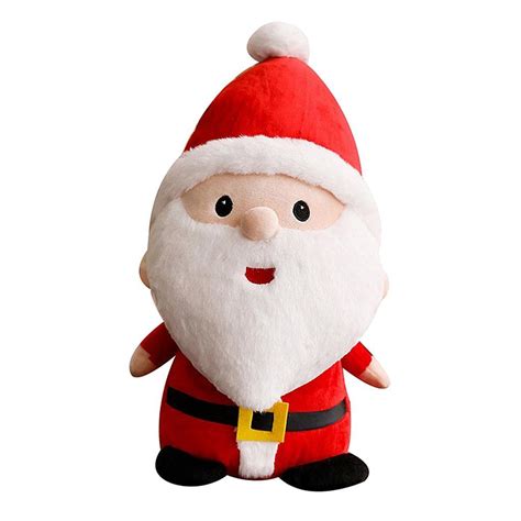 10 20 Santa Claus Plush Doll Kids Cute Animals Christmas Table Decor