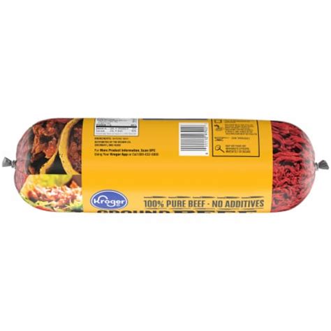 Kroger 5 Lb Ground Beef Roll 7327 5 Lb Frys Food Stores