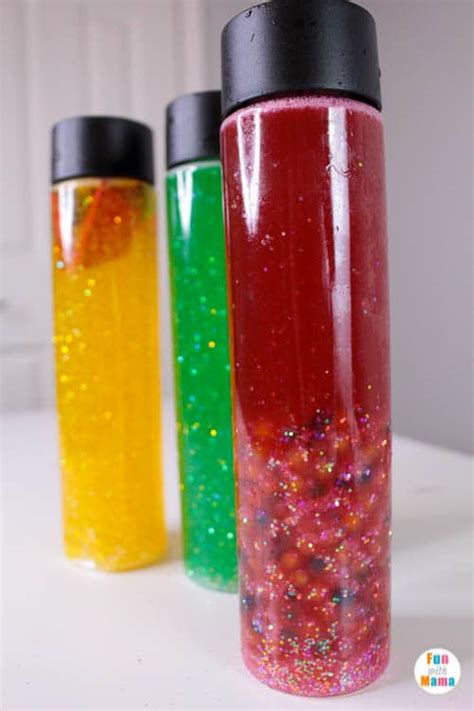 Super Simple Glitter Sensory Bottle Tutorial Fun With Mama