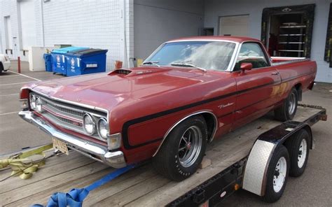 1 Of 35 1969 Ford Ranchero Gt 428 Cobra Jet Barn Finds