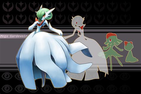 mega gardevoir by silentgpanda on deviantart