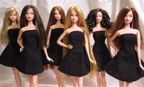 restyled steffie barbies top model summer and my steffie dolls