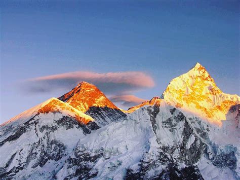 Mount Everest Sagarmatha Highest Mountain Of The World