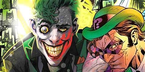 Joker Explique Enfin La Principale Différence Entre Lui Et Riddler Crumpe