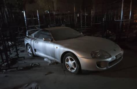 Toyota Supra Abandoned In Faridabad Team Bhp