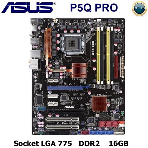 2021 Asus P5q Pro Desktop Motherboard P45 Socket Lga 775 For Core 2 Duo