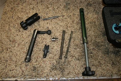 Disassembled Bolt And Tools