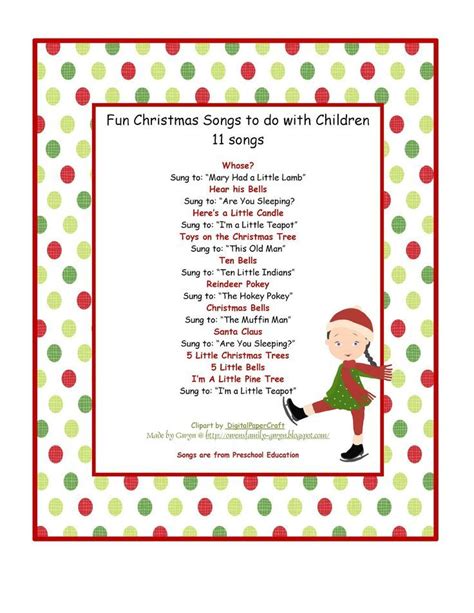 Image Result For Christmas Program Ideas Preschool Christmas Songs