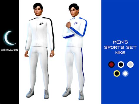 The Sims 4 Mens Sport Set Nike Cris Paula Sims