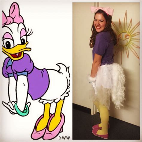 Daisy Duck Costume Diy Daisy Duck Costume Donald Duck Costume Diy