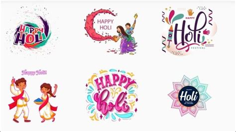 Happy Holi 2021 Steps To Download And Share Whatsapp Stickers On